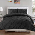 Hot sale winter machine quilting cheap black goose down comforter